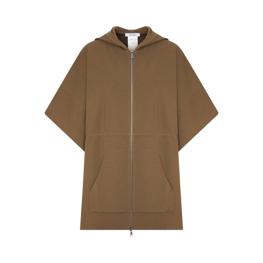 Max Mara Women Wide Viscose Crepe Cardigan